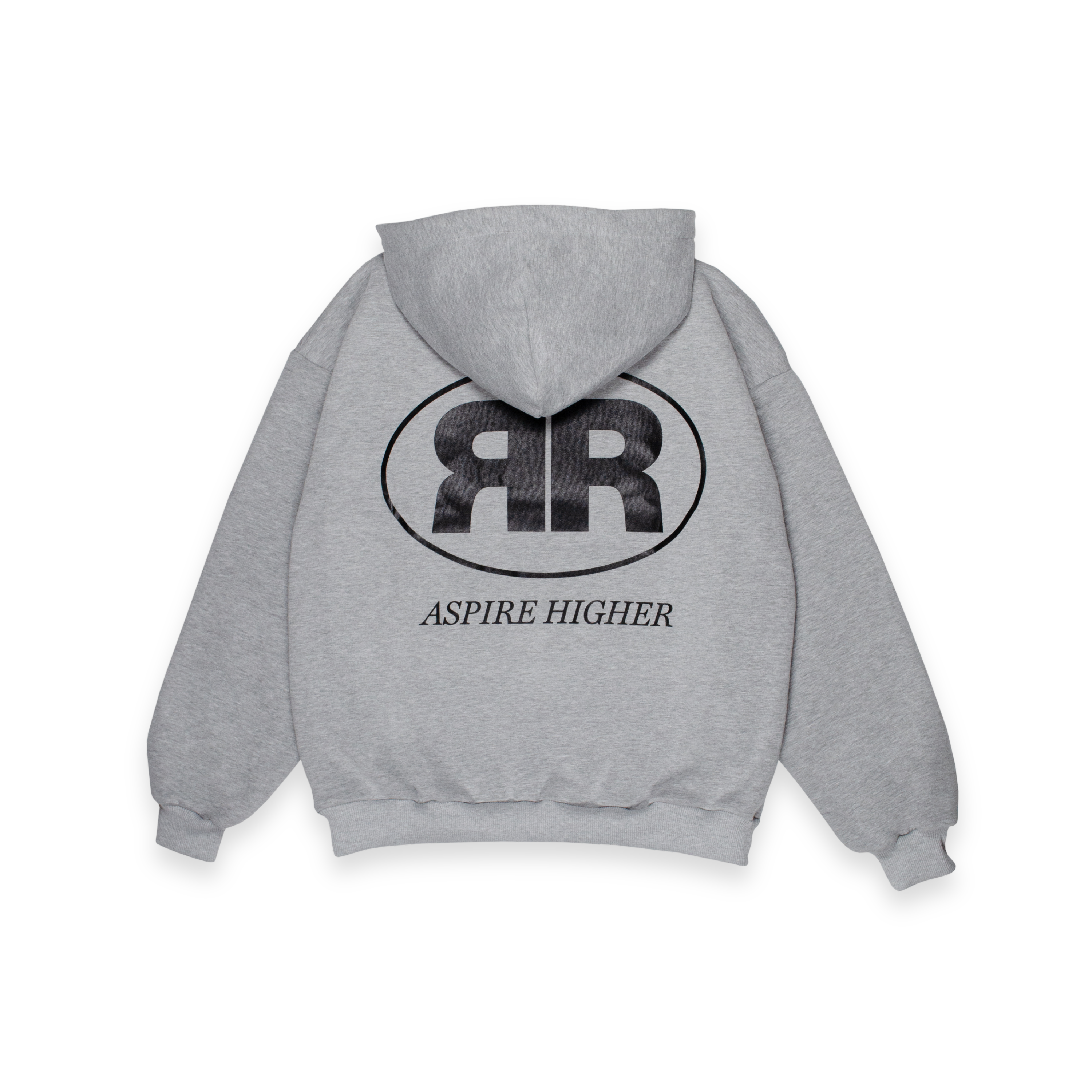 GREY ASPIRR BASIC HOODIE