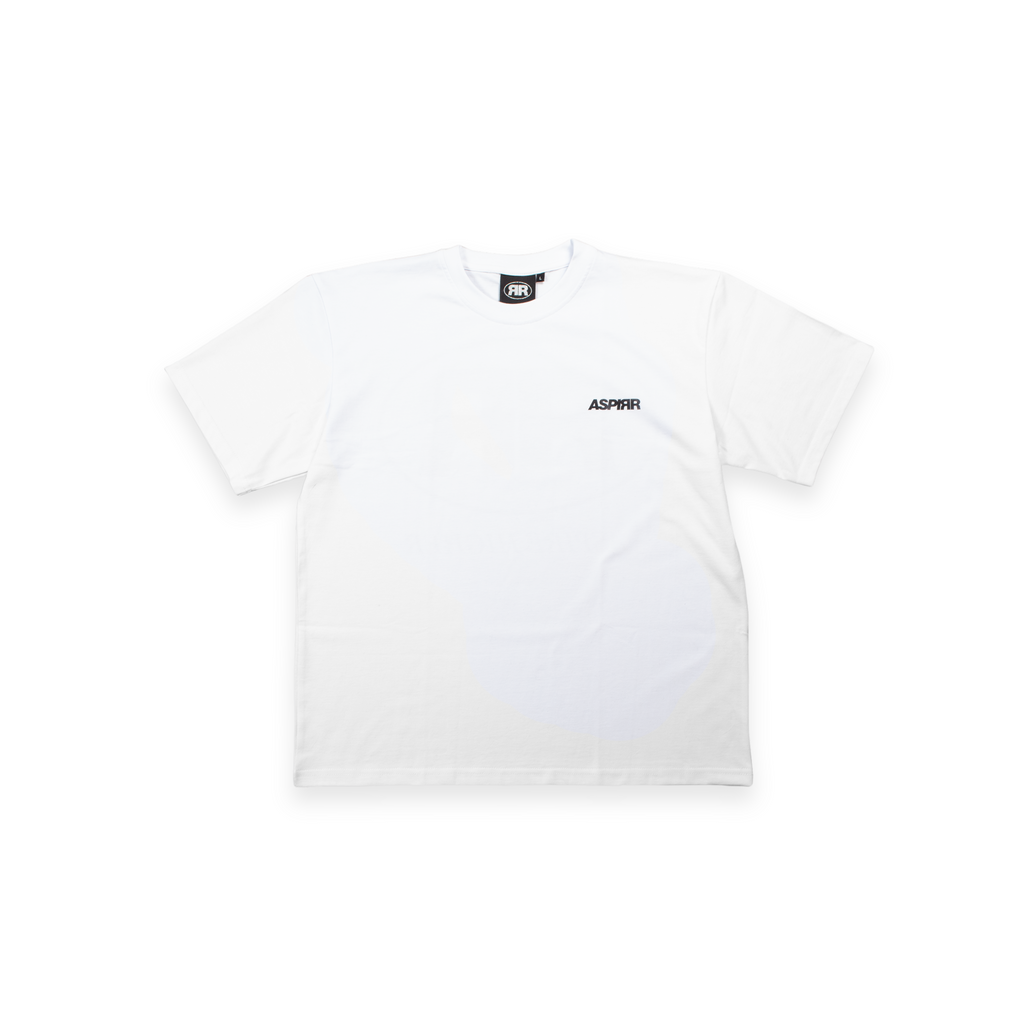 WHITE ASPIRR BASIC TEE