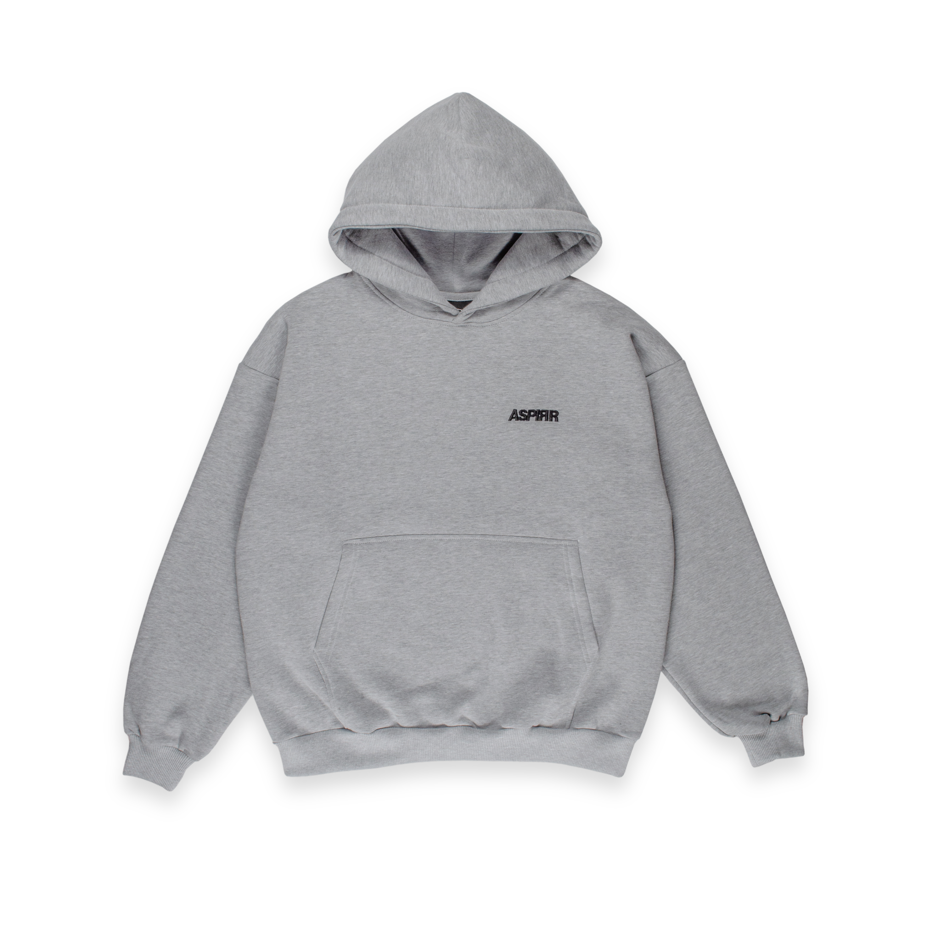 GREY ASPIRR BASIC HOODIE