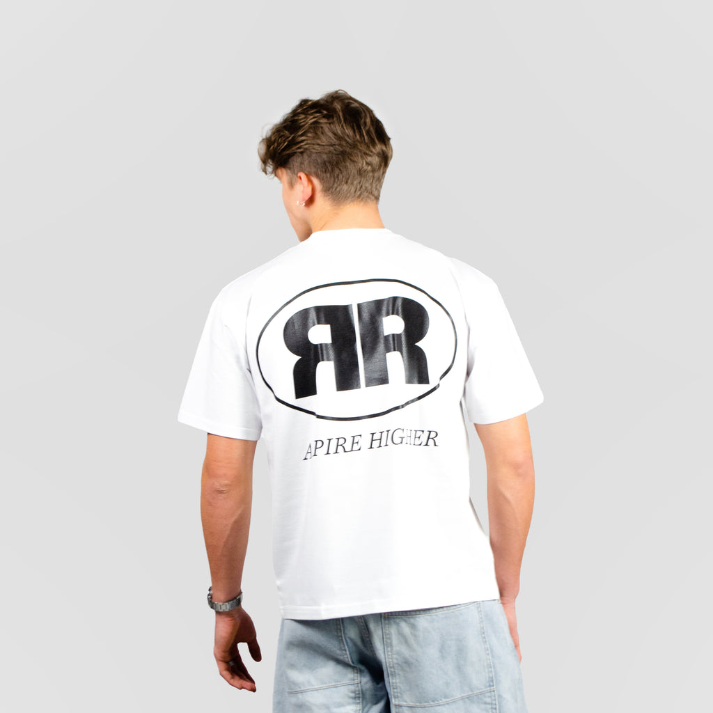 WHITE ASPIRR BASIC TEE