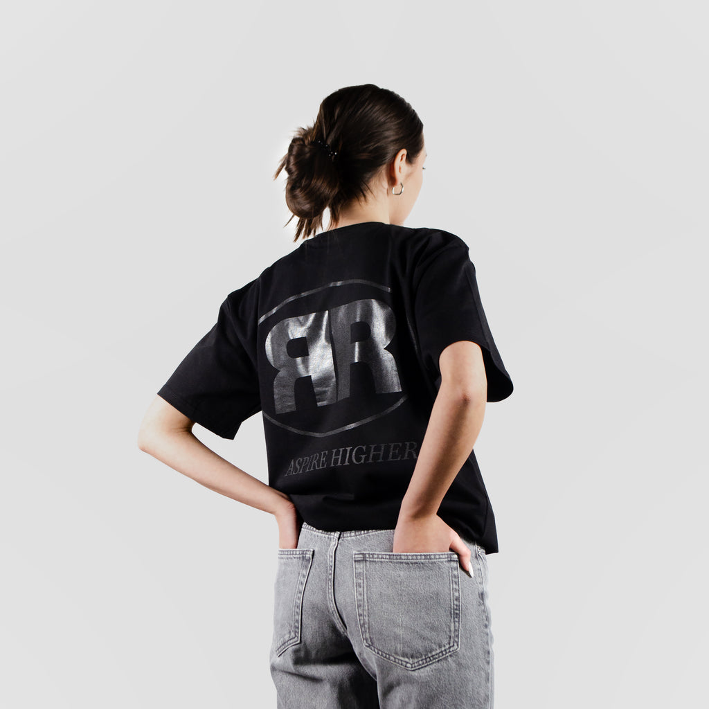 BLACK ASPIRR BASIC TEE